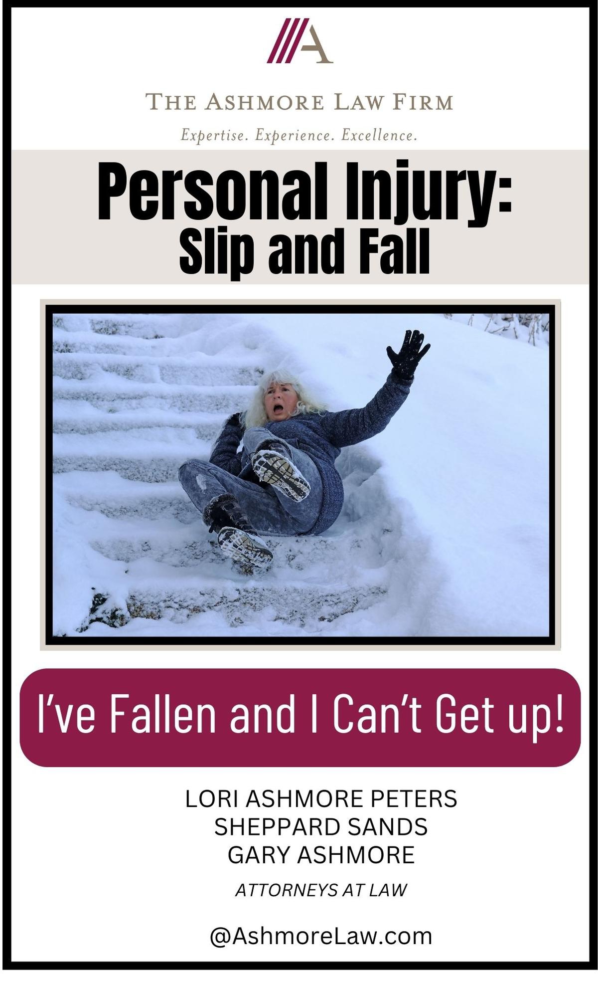 I've Fallen and I can't Get Up! - Slip and Fall Personal Injury |Dallas and Highland Park Personal Injury Attorney